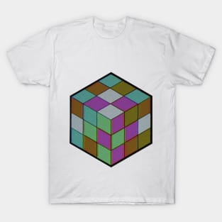 Retro VHS Rubik's Cube T-Shirt